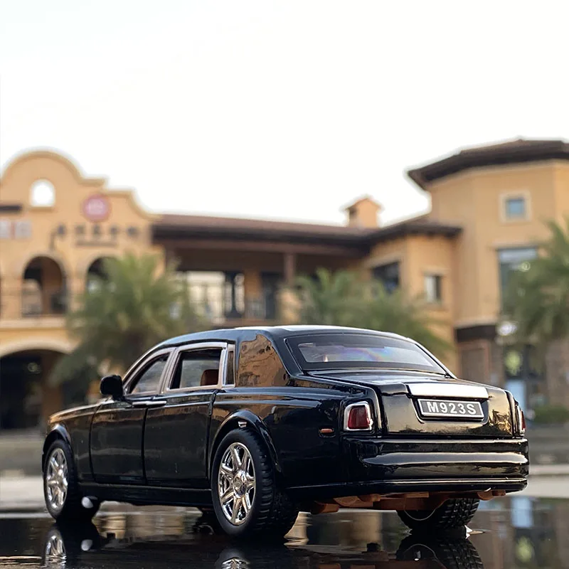 Роскошная модель автомобиля Rolls-Royce Phantom из сплава 1:24 литой металлический