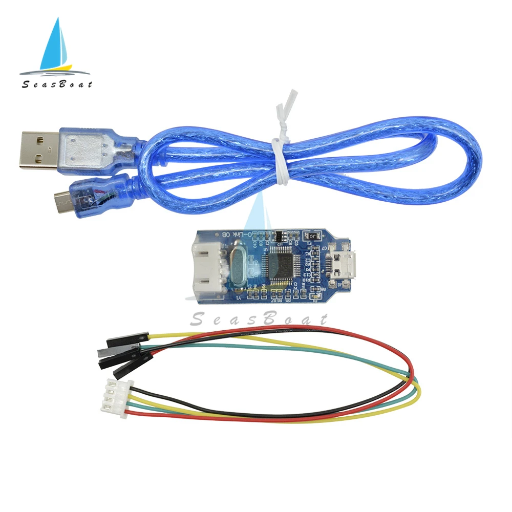 Для J-Link OB ARM Emulator Debugger Programmer Downloader для Arduino заменить V8 SWD M74 с кабелем Micro USB |
