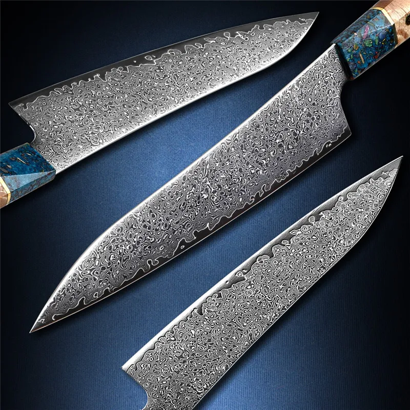 

Grandsharp 8.6 inch Chef Knife Japanese 67 Layer Damascus Kitchen Knife VG 10 Meat Cook Knife Stainless Steel Super Sharp Knives