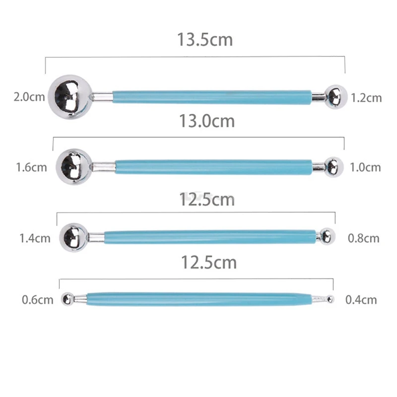23 шт. глиняные инструменты для формирования шариков ваяния и создания керамики