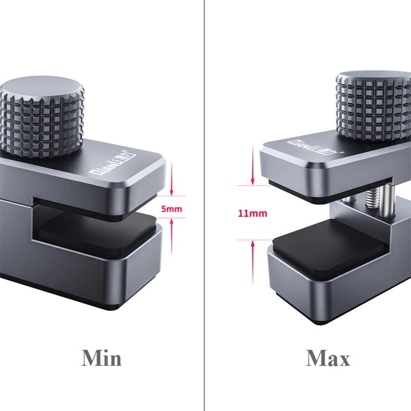 4pcslot adjustable cell phone lcd fix clamp metal clip fixture for iphone ipad samsung tablet mobile phone repair tools free global shipping