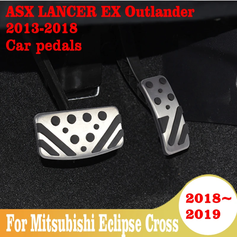 Автомобильные педали накладки на топлива для Mitsubishi Eclipse Cross 2018 2019 ASX LANCER EX Outlander 2013