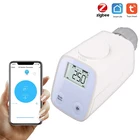 Устройство управления умным домом Tuya ZigBee, привод радиатора, термостатический радиатор, регулятор температуры, голосовое управление, для Alexa