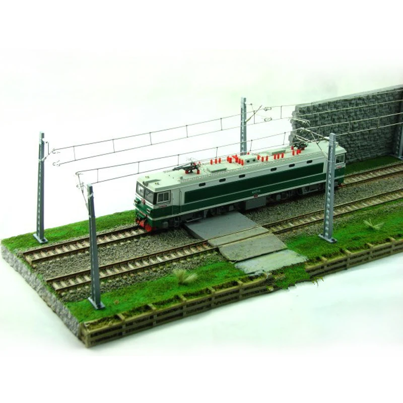 Выставочный шкаф в стиле Хо платформа для демонстрации места поезда игрушечный