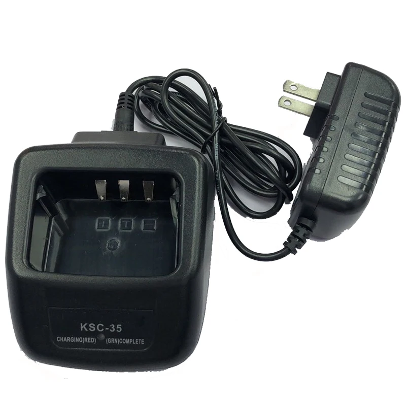 KSC-35 Walkie Talkie Battery Charger For Kenwood KNB-45L KNB-45 For TK-U100 Li-ion Battery charger 110V/220V