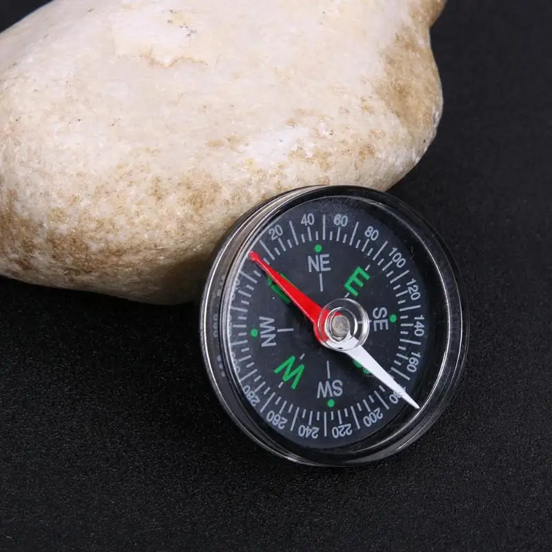 Карманный мини Компас с кнопкой диаметром 40 мм для туризма кемпинга уличные