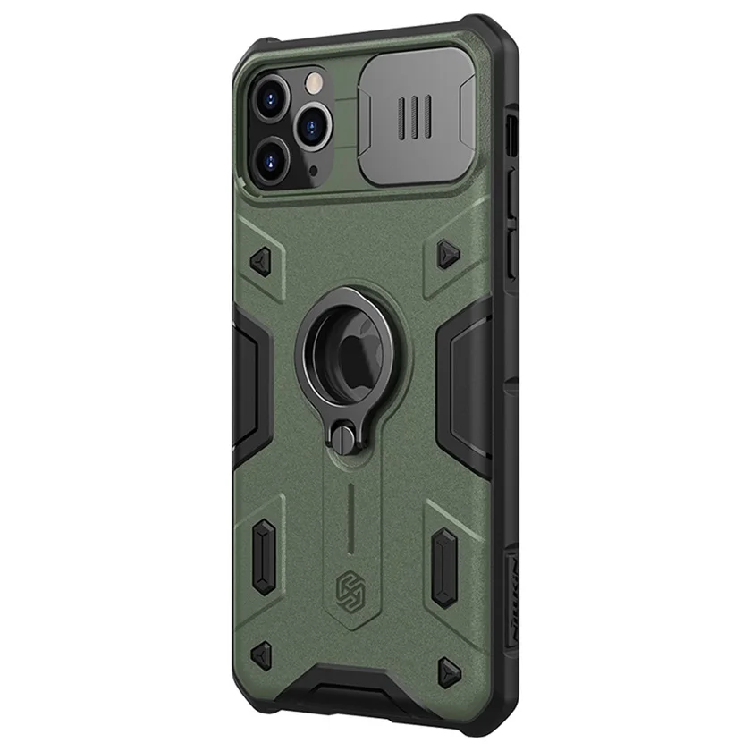 Чехол NILLKIN CamShield для iPhone 11 12 Pro Max mini бронированный чехол с кольцом-подставкой