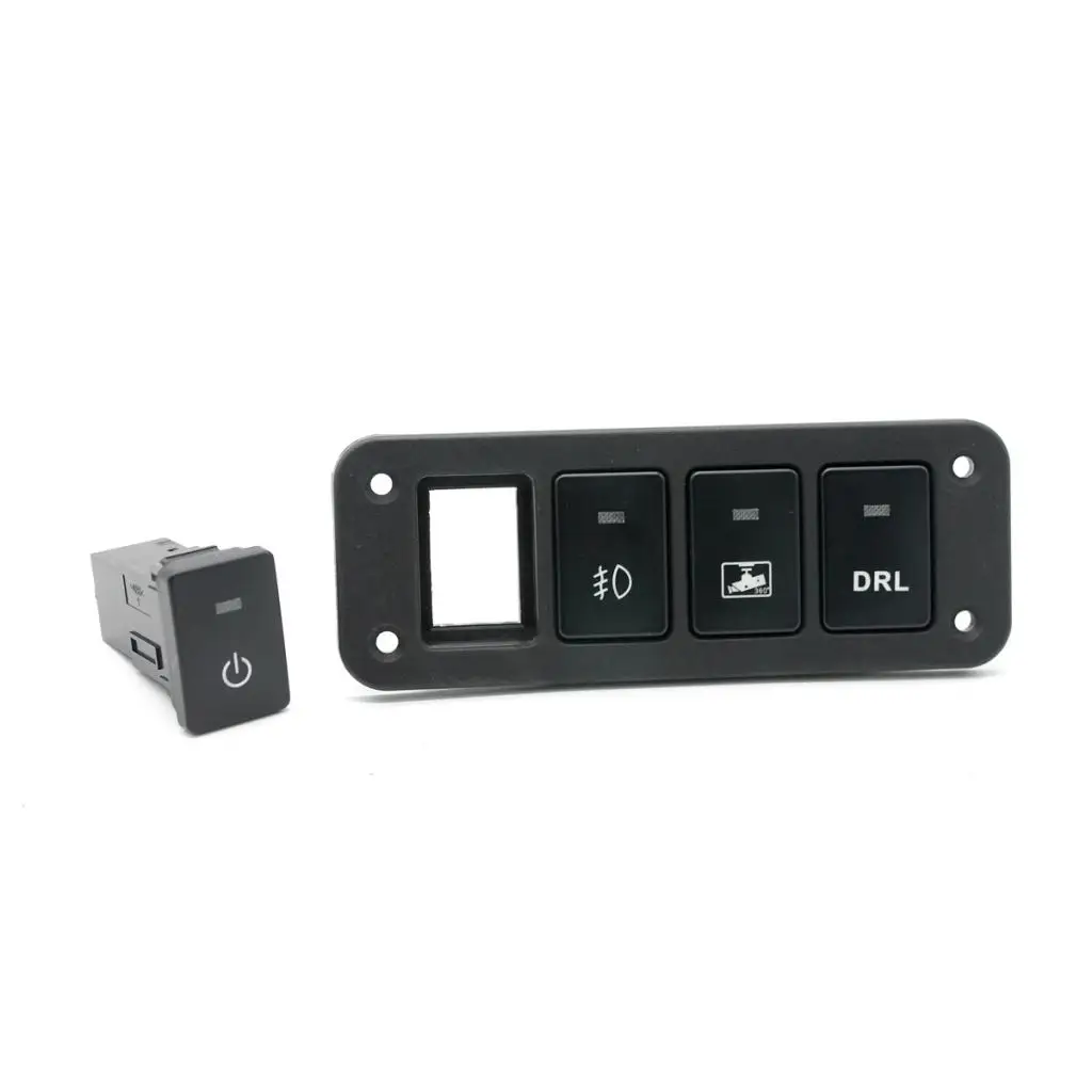 4 Gang Fog DRL Light Switch With White Panel For Toyota | Автомобили и мотоциклы
