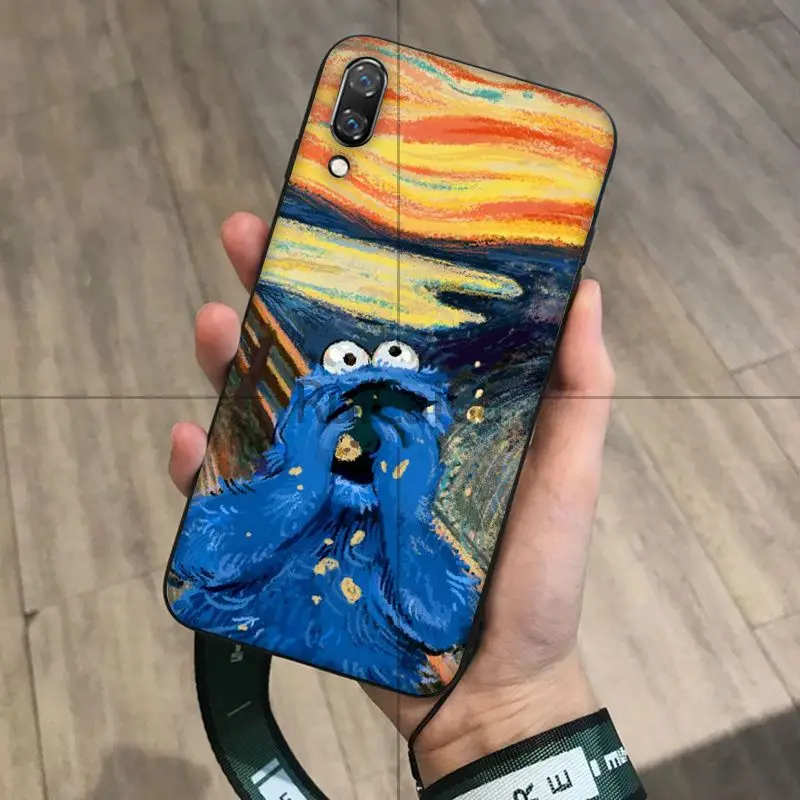Ruicaica крик от Munch Забавный Arting цветной чехол для телефона huawei Mate10 Lite P20 Pro P9 P10 Plus Mate9
