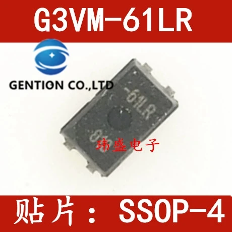 

10 шт. G3VM-61LR SSOP4 твердотельные реле оптической связи трафаретная печать: 61LR в наличии 100% новый и оригинальный