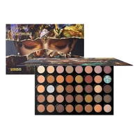 novo40 color eyeshadow palette antique oil painting matte pearlescent glitter sequins earth color eye makeup palette eye shadow