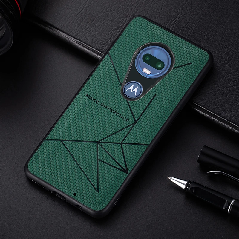 VIJIAR Мягкий Силиконовый Модный чехол в полоску для MOTO G5 G5S Plus кожаный Motorola G6 G7 Play |
