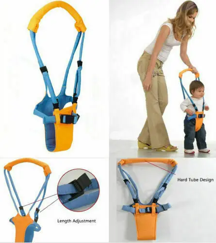 Kids Baby Walker Harness Assistant Infant Toddler Leashes Walk Learning Safety Reins Jumper Strap Belt For Children | Мать и ребенок