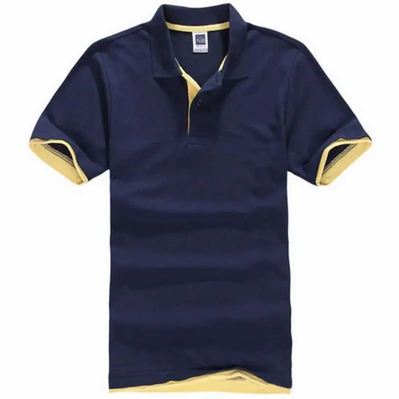 De talla grande XS-3XL nueva camisa de Polo de los hombres de algodn de manga corta Camiseta marcas camisetas Mens camisa Polo