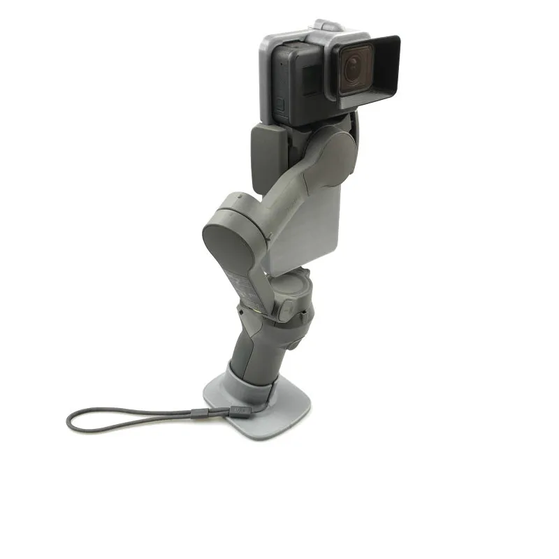 Для Gopro 5 6 7 для DJI Osmo Action camera Adapter Mount Switch Board Balance Clump weight Bracket 3 Mobile Gimbal|Аксессуары
