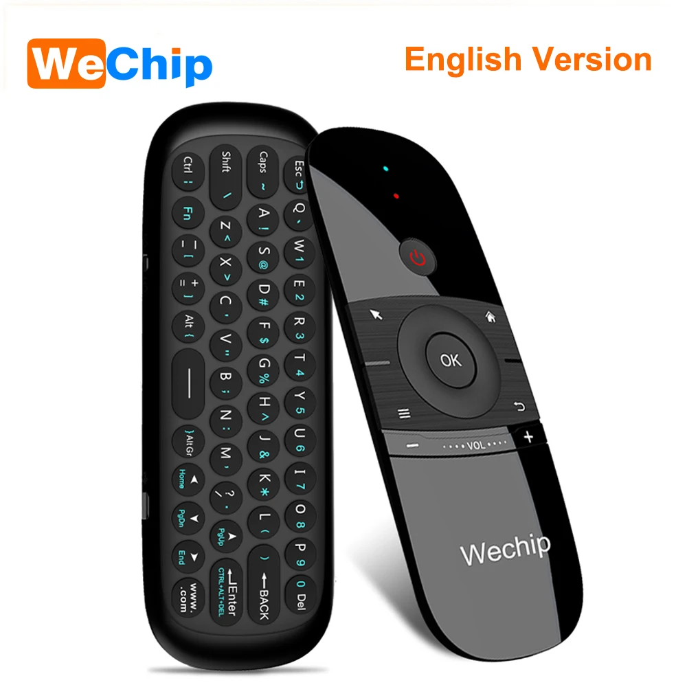 wechip W1 клавиатура Мышь Беспроводной 2.4 г Fly Air Мышь Rechargeble мини Дистанционное управление для Android TV Box/ mini PC/TV