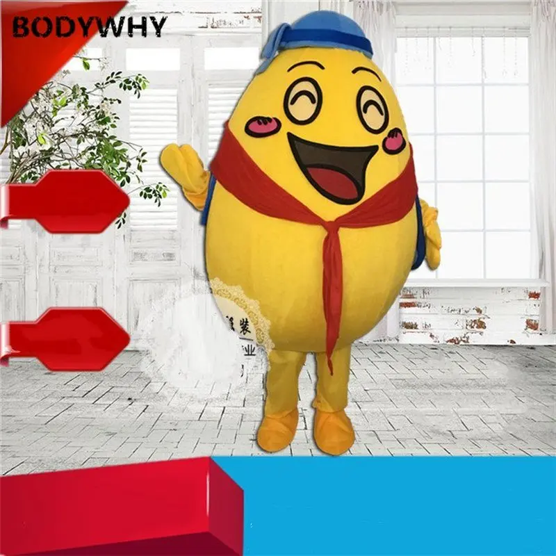 2020 Chicken Egg Mascot Costume Painting on Eggshell Easter Character Giftware Mascot  High-quality Mascot Costume Suits Ad