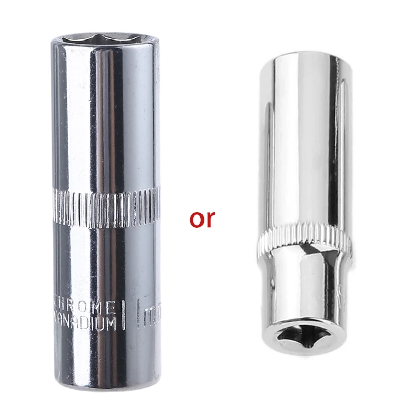 

1/4 Hex Ratchets Extension Sleeve Bar Socket Converter Tool 6-14MM joint P9JE