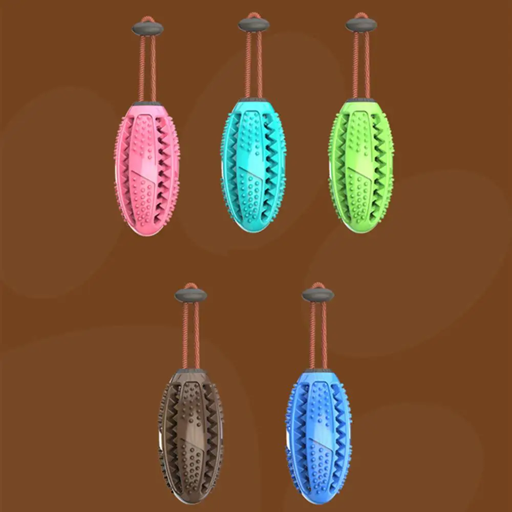 Зубная щетка для собак жевательная игрушка кисточка палочка мягкая резиновая