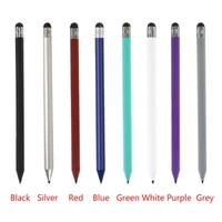 retro round thin tip touch screen pen capacitive stylus pen replacement for ipad mobile phones tablet accessories