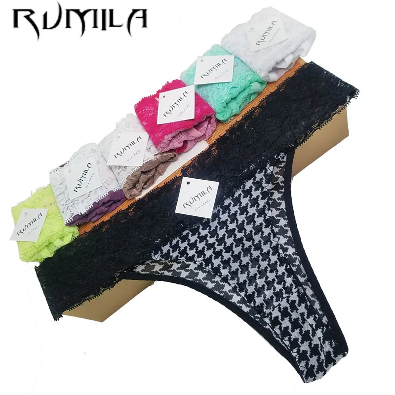 XL-4XL 8 цветов, кружевное хлопковое женское бикини, сексуальные стринги, стринги, нижнее белье, трусики, женские трусики, T-back, нижнее белье, 12 шт., 1706 mote