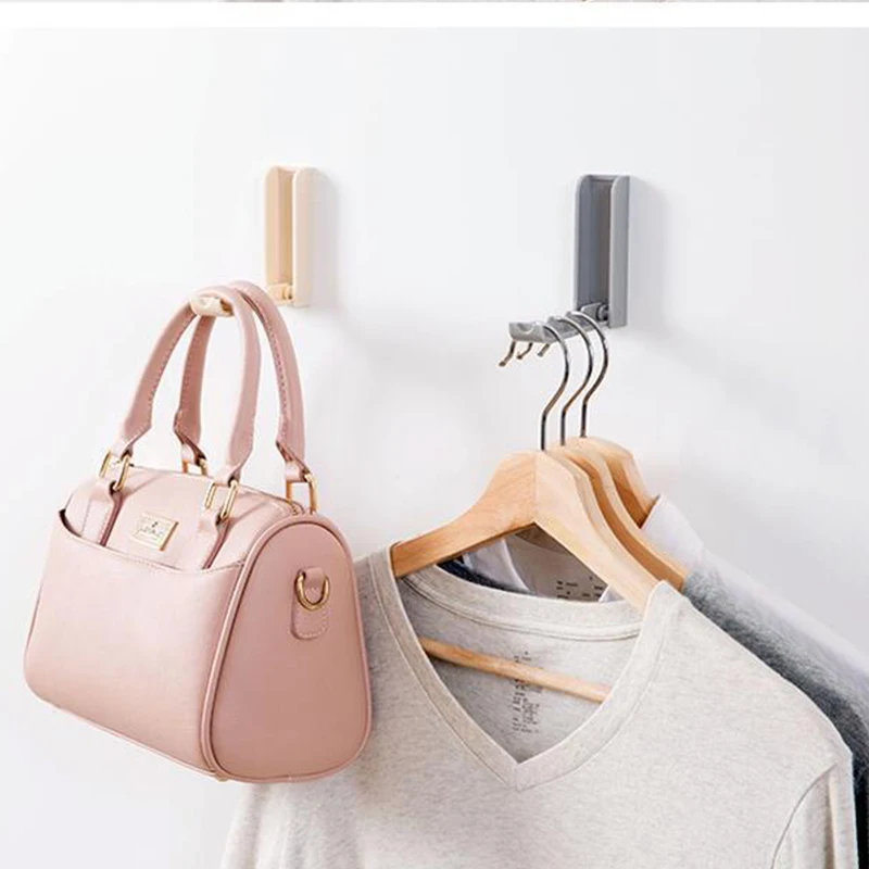 Креативные складные вешалки для ключей ванной комнаты крючки дверей