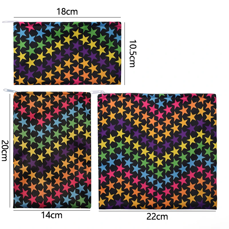3PCS Waterproof Sandwich Bag Food Storage Portable Reusable Snack Fruit Lunch Bread For School Work Camping Travel | Дом и сад