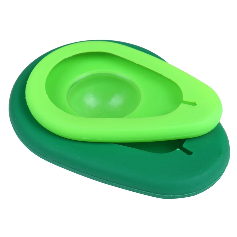 2 предмета Портативный творческий Силиконовые авокадо сохраняющий свежесть