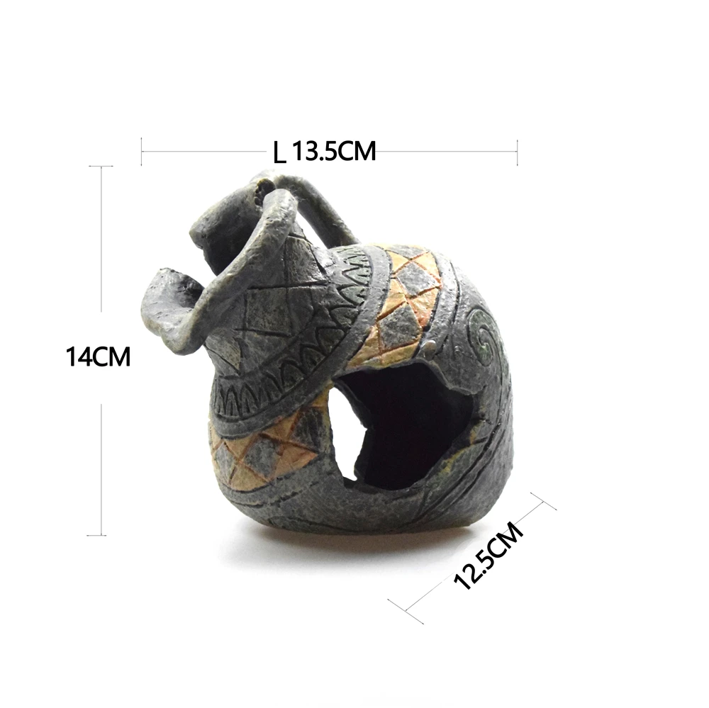 Fish Tank Ancient Vase Aquarium Decoration Environments Incan Ornament | Дом и сад