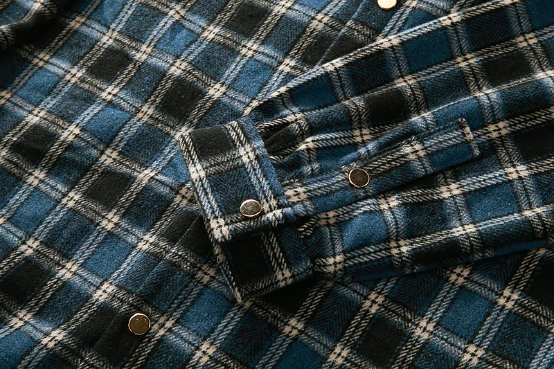 

Men Flannel plaid shirt men's Casual Long Sleeve Shirt Soft Comfort Slim Fit Styles Brand Man Plus Size