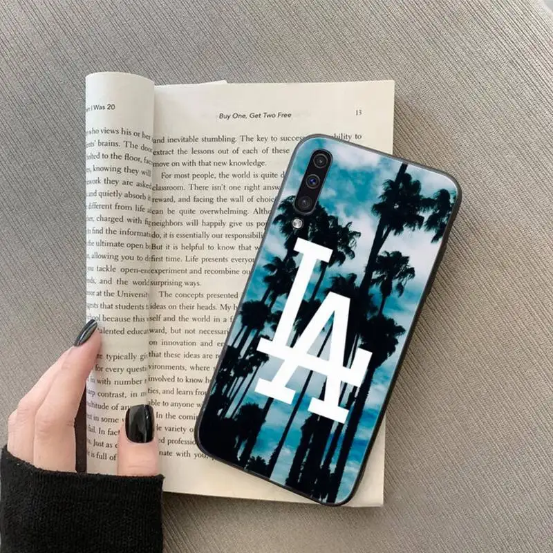 

Travel Los Angeles airplane California Phone Case For Samsung galaxy S 7 8 9 10 20 edge A 6 10 20 30 50 51 70 note 10 plus