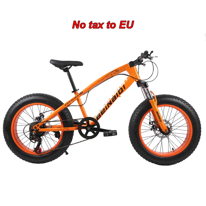 Велосипед на толстых покрышках для детей горный велосипед 20 дюймов пляжный