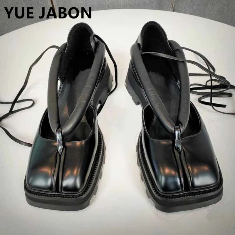 

Роскошные женские туфли, модные туфли с квадратным носком и разрезом, женские туфли мэри джейн на платформе, шикарные черные женские повсед...