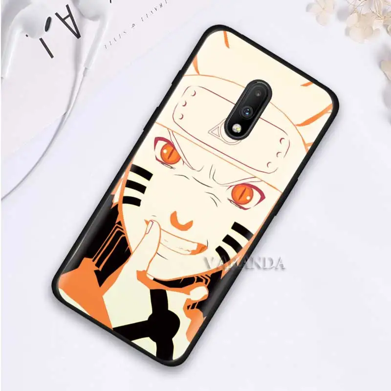 

Naruto cartoon Case for Oneplus 8 7T Nord Z 7 Pro 5G 6T 6 Oneplus8 One Plus Z Nord Black Silicone Phone Coque