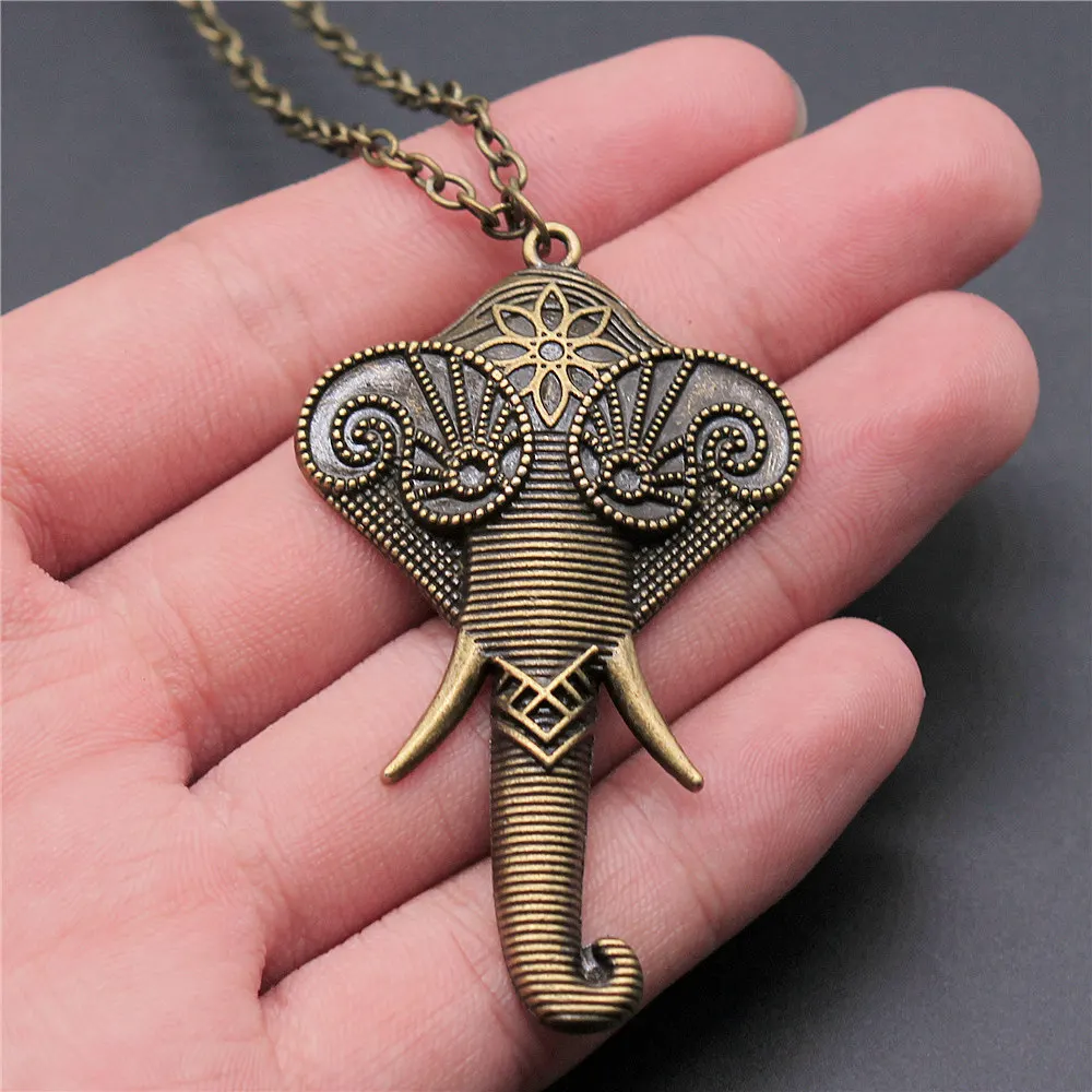 1 шт. шармы в виде слона модное ожерелье длинное подарок | Украшения и аксессуары