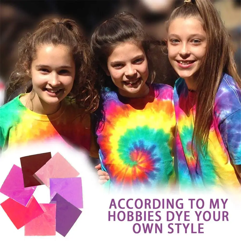 Нетоксичная ткань краситель для галстука набор сделай сам 7 цветов рубашки без