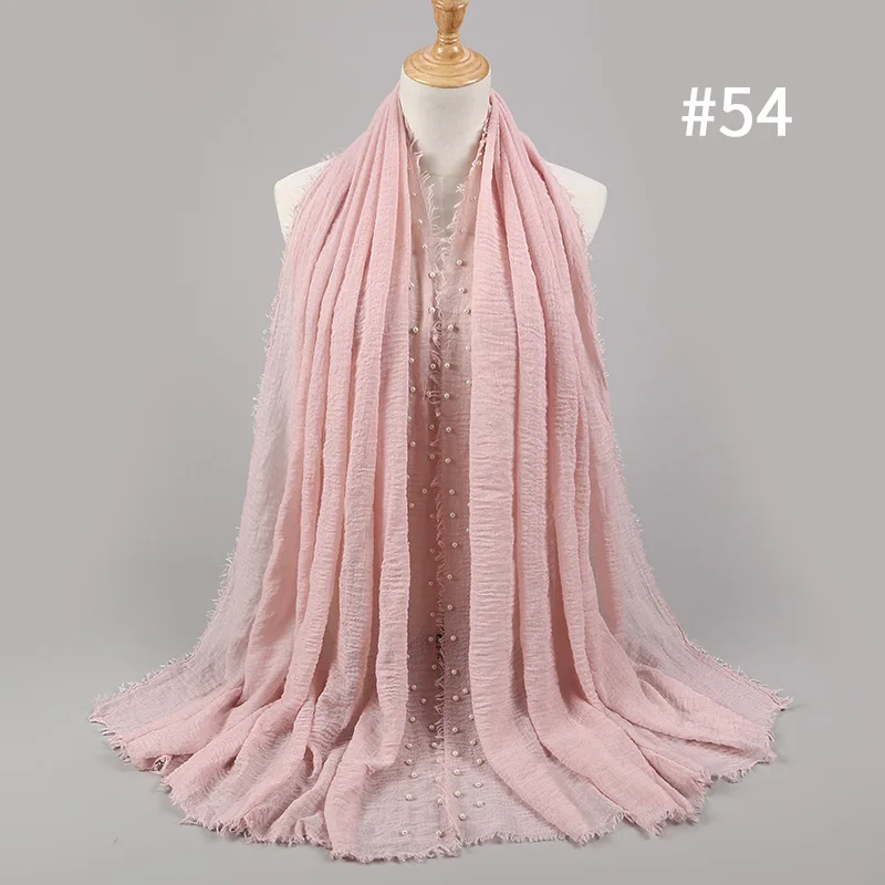 Пузырьковый Простой макси-шарф шаль модный мусульманский хиджаб вуаль шарфы