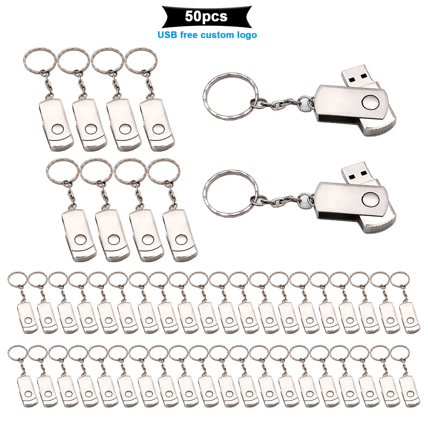 Флеш накопитель USB 2 0 с индивидуальным логотипом 128 Мб 4 ГБ 8 16 32 ГБ|USB