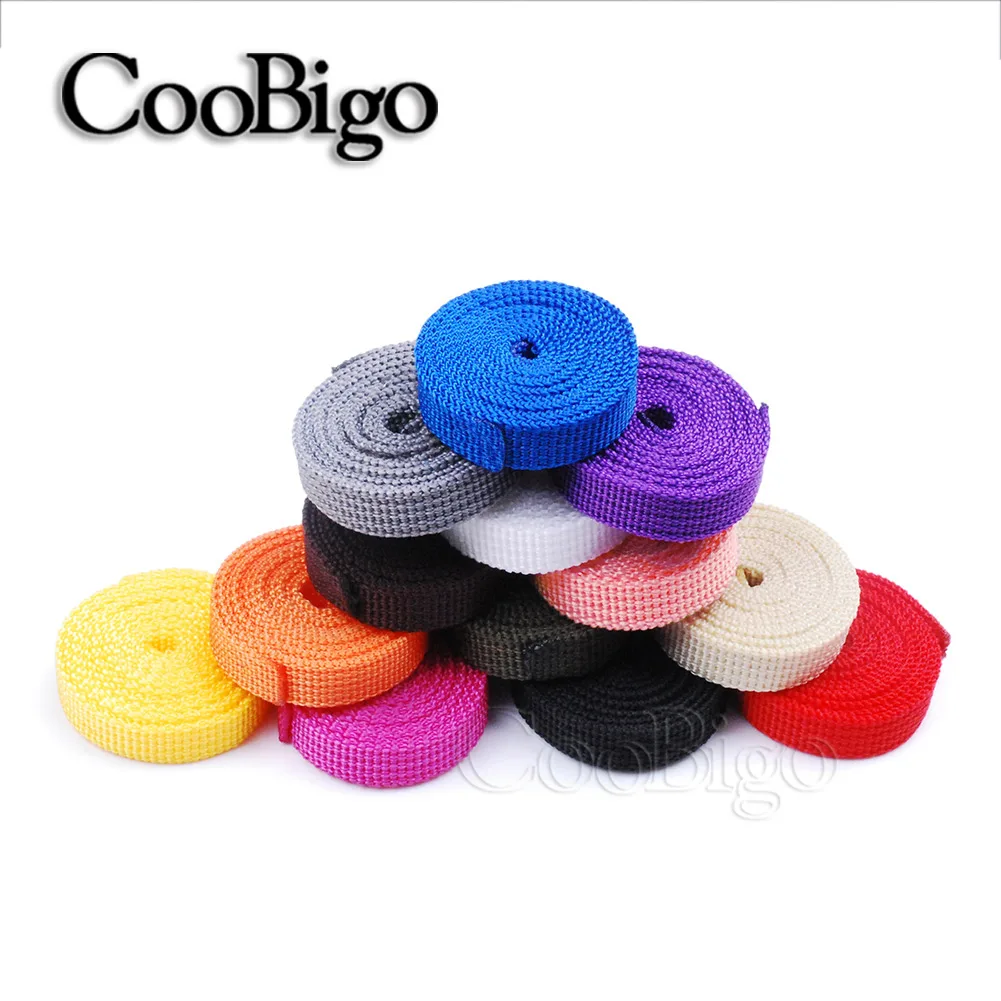 1 yards Assorted Colors 3/8"(10mm) Polypropylene PP Webbing Ribbon Band Strap Dog Collar Harness Outdoor Backpack Bag Parts | Дом и сад