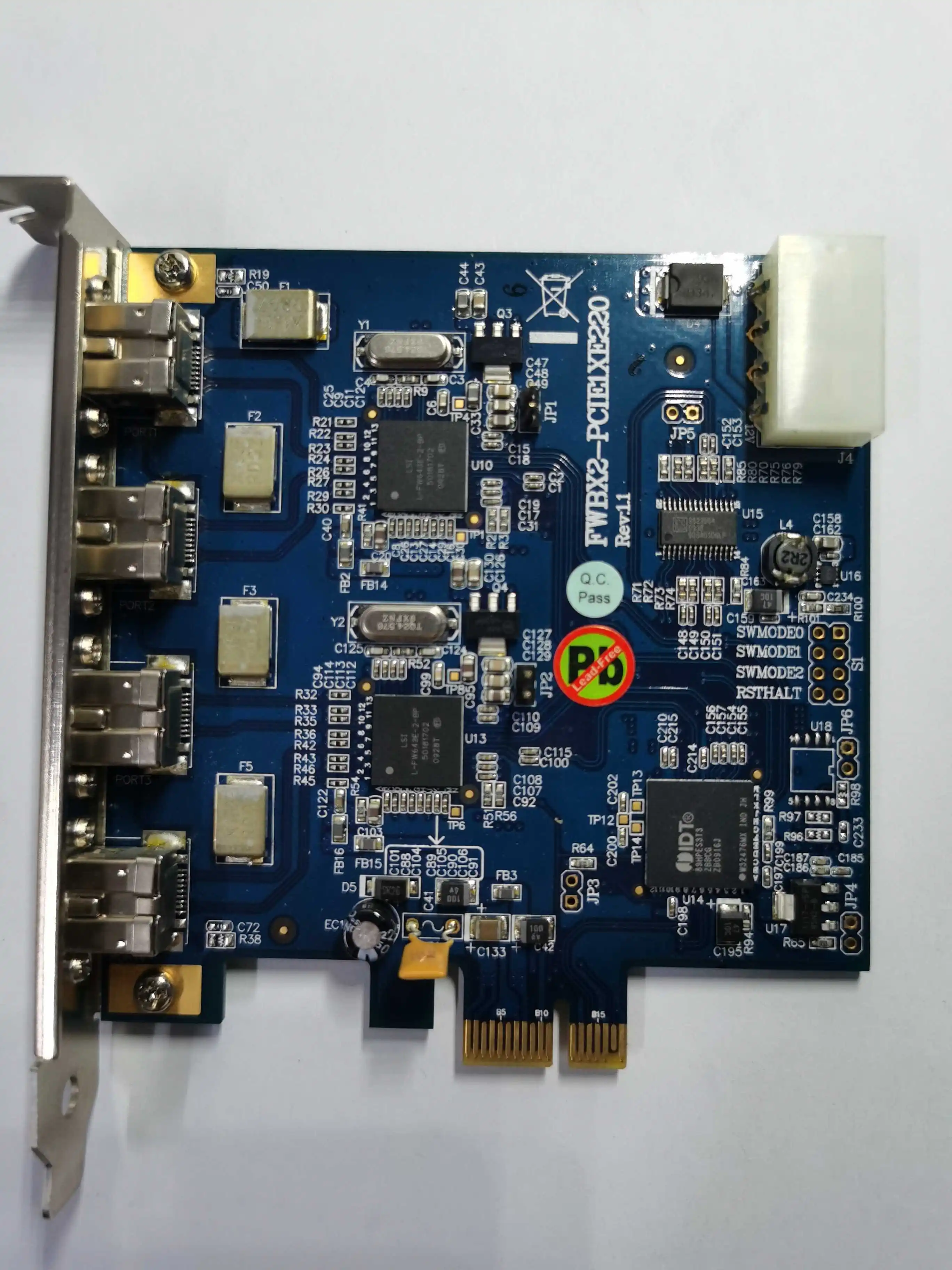 Плата промышленного оборудования FWBX2-PCIE1XE220 REV 1,1-1 REV 1.1.3