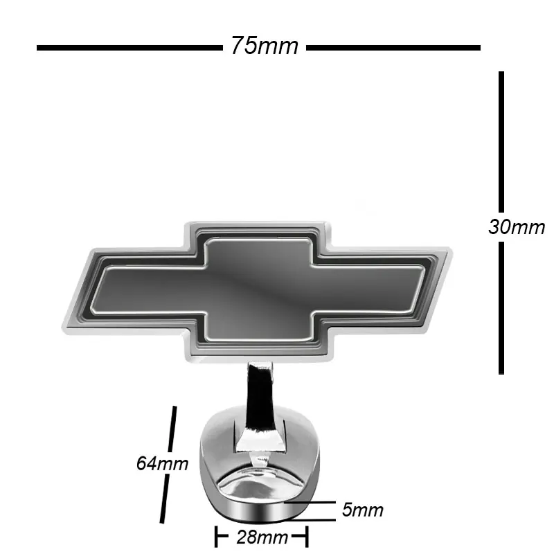 1 шт. 3D металлический автомобильный значок с передней отметкой автомобильные