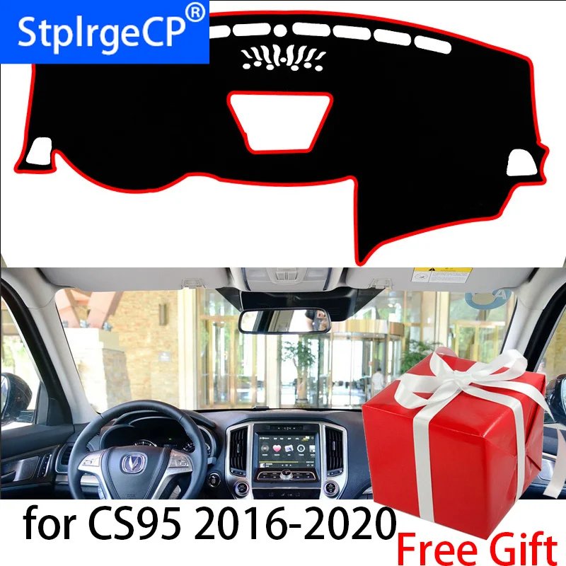Для changan CS95 2016 2017 2018 приборной панели коврик защитная накладка тенты Подушка