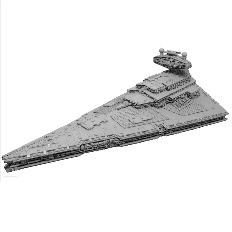Новинка 15310 шт MOC 9018 имперский Звездный Разрушитель среднего размера ISD Полный