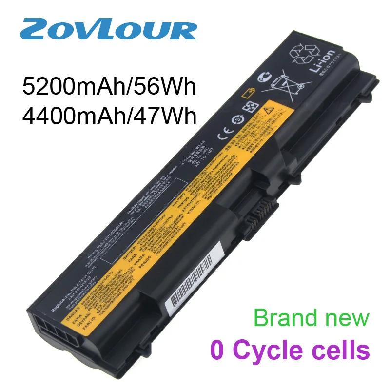 Аккумулятор Zovlour 42T4235 для ноутбука Lenovo ThinkPad SL410 SL510 T410 T420 T430 T430i T510 T520 T530 W510 W520