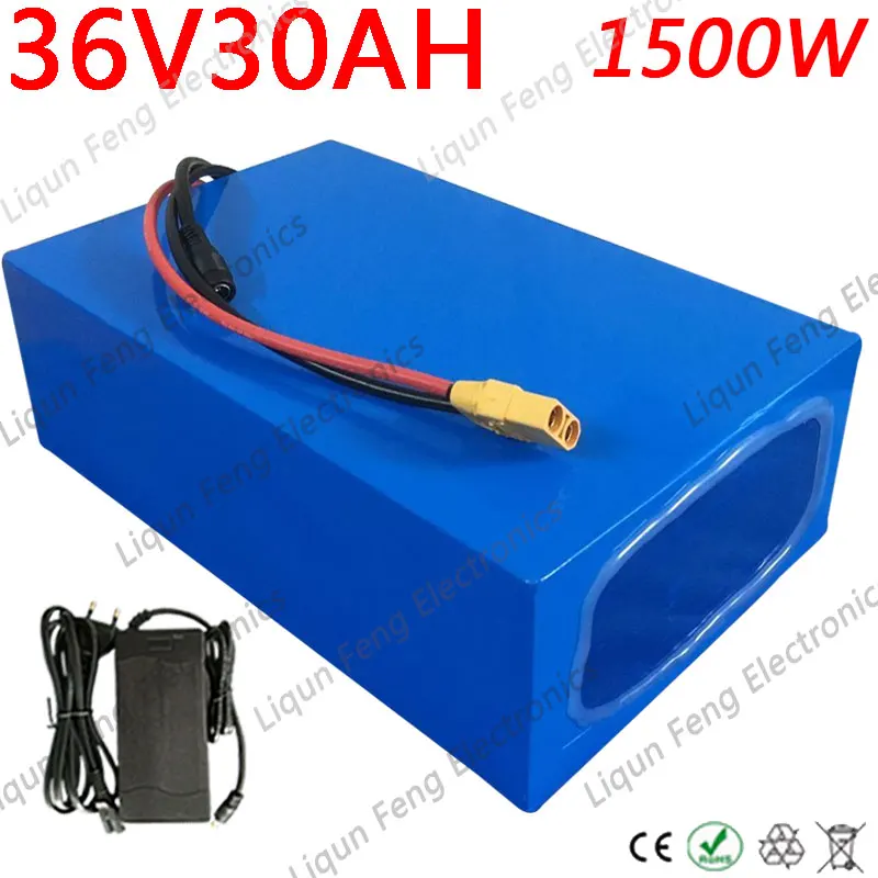 Аккумулятор для электрического скутера литиевый аккумулятор 36 В 500 Вт 1000 10 Ач 12 13