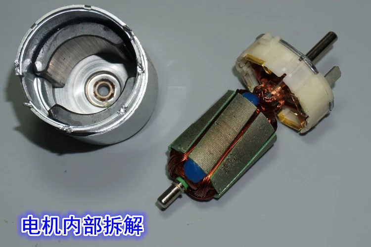 38 мм 7 полюсный ротора угольные щетки двигателя постоянного тока 5V 12V 9700 об/мин с