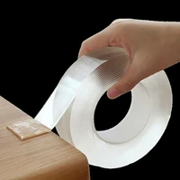 35m transparent double sided nano tape removable gel non marking waterproof adhesive tapes glue sticker for kitchen bathroom