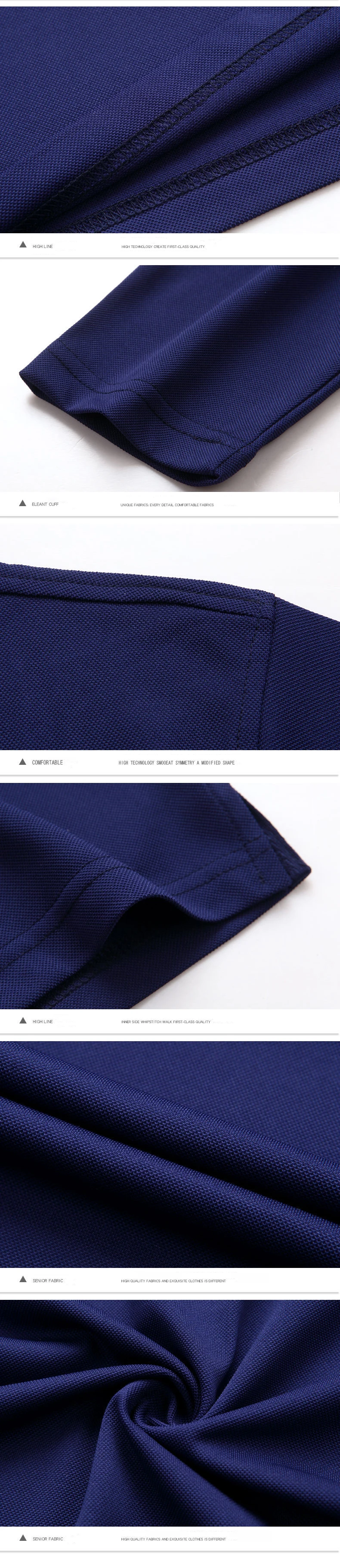 Большие размеры Для мужчин, брендовая рубашка-поло из хлопка с длинным рукавом Camisas, плотная ткань, вышивка поло летние со стоячим воротником Мужское поло рубашка