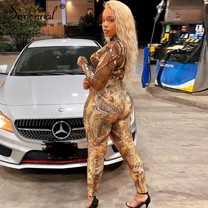 

Simenual, сетчатые, с эстетическим принтом, сексуальные, с длинным рукавом, женские боди и леггинсы, вечерние, прозрачные, обтягивающие, комплект...