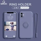 Чехол для iPhone 13, 12 Mini, 11 Pro, XS Max, XR, X, 8, 7, 6 s Plus, SE 2020, с магнитным держателем, с кольцом-подставкой